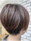 丸みショート