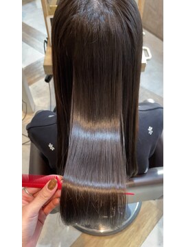 ジーナ サンシャイン通り池袋(Zina) 髪質改善 Xラベンダーブラウン【Zina Erika】