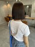 エイジングケア　カシミヤ質感　カット+カラー+アマトラTR ￥12900