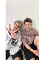 キング 高槻(K!ng)&nbsp;縮毛矯正髪質改善ハイライトレイヤーカット高槻美容室エクステ