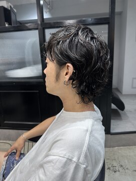 エトラ 渋谷店(etora) カーリーウルフ ウェーブウルフ ウルフパーマ ラフスタイル