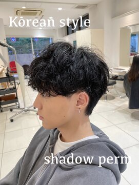 アッシュ 武蔵小金井店(Ash) 《韓国風》シャドウパーマ×ミニウルフ