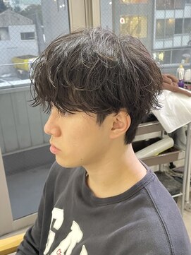 メゾン(Maison) BTSテテ風シャドウパーマ／韓国ヘア/メンズパーマ