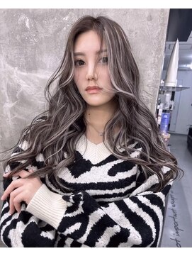 キング 枚方店(K!ng) 縮毛矯正髪質改善ハイライトレイヤーカット枚方美容室エクステ