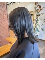 ハウリーヘアアンドスパ(HAURY hair&spa) アンブレラカラー×シルバーグレージュ