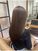 [絹髪]超高濃度水素ケアストレ-ト+メンテＣ+シルクTr