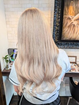 ボアップ 難波店(boappu) #イルミナカラー#レイヤーカット#ケアブリーチ