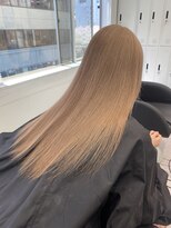 ペレ 渋谷(PELE)&nbsp;イメチェン/ホワイトブロンド/外ハネボブ/美髪/渋谷