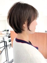 ジルブラン(JIL BLAN)&nbsp;ハイライトバレイヤージュダブルカラーショートカット30代40代