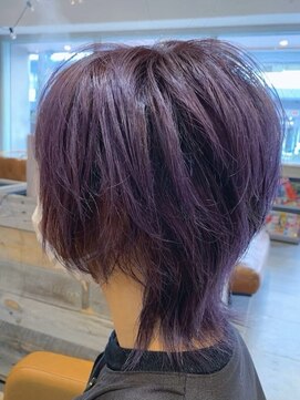 アース オーセンティック 三鷹店(EARTH Authentic) バイオレット×ウルフショート