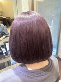 艶感たっぷり♪ボブ×ラベンダーグレージュ