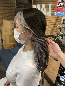 ラフ(LAFF) #着物#メルティーカラー#フェミニンロング#ウェーブミディアム