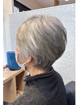 エピ 余戸店(epi) ミセスショート×グレイヘア