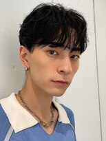 ノラ ウメダ(NORA UMEDA)&nbsp;シースルーマッシュ×カルマパーマ×ショートバング