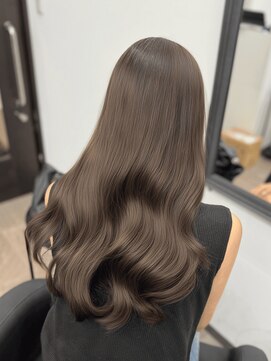 アマテラスゼロ 新宿(AMATELAS zero) ブリーチなしマロンベージュ