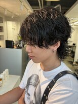 クロトバイキング(Qlotho by KING)&nbsp;【Qlotho ＫＹＯＫＡ】メンズパーマ　ウルフ　シャドウパーマ