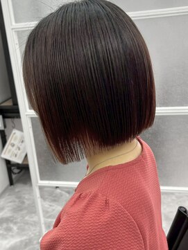 ミルシンク(1005mille cinq) 縮毛矯正/酸性ストレート/髪質改善/切りっぱなしボブ