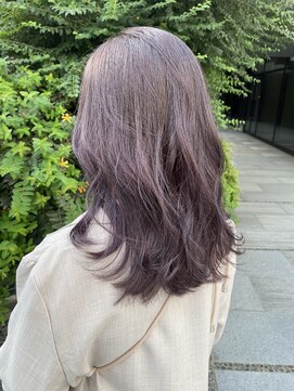カノイ(KANOI) ブリーチなしのダブルカラー＊ラベンダー