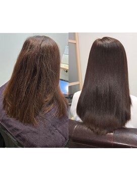 ビリジアン(VIRIDIAN) sins式髪質改善酸性ストレート