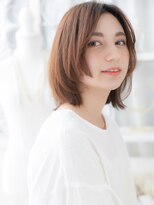 モッズヘア 越谷(mod's hair) ■ショコラブラウン姫カットくびれボブウルフ308-3越谷30代40代!