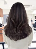 ハイライトバレイヤージュダブルカラーケアブリーチ20代30代
