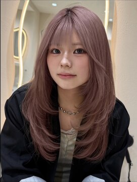 韓国ヘア/透明感カラー/ケアカラー/艶髪トリートメント