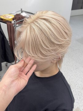 メンズペレ 渋谷(MEN'S PELE) MEN’S HAIR/サーフカール/刈り上げセンターパート/渋谷