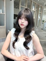 アム 表参道(am)&nbsp;ザクザクレイヤー×フォワード巻/黒髪