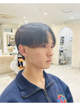 シュガー 仙台宮城野区(&Sugar) 【メンズ】縮毛矯正でパーマ戻し