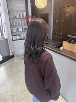 アールトゥーヘアー(art To Hair)&nbsp;アッシュブラウン/ロング/ツヤカラー/寒色系ブラウン