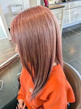ヘアサロン フラット(Hair salon flat) ペールピンク