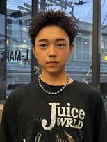 エルマーク 神戸元町(L-MARK)&nbsp;スパイキーショート/アップバング/ツーブロック/メンズ/眉毛