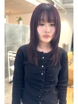 ビーハイブ ドットエー 本町広瀬通店(BEHIVE.A) 【SHIORI】ハッシュカット×ラベンダーグレージュ