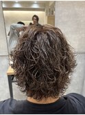 サーフカール/ニュアンスサーフカール 海外風ハイライトメッシュ