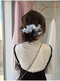 ふわふわシニヨン(〃ω〃)