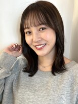 ローネス 銀座(LONESS)&nbsp;レイヤーボブグレージュ大人ボブくびれボブミディアムレイヤー