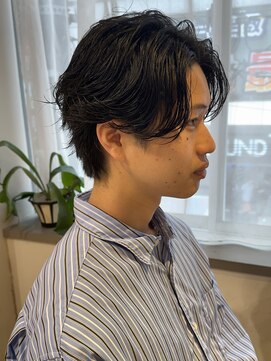 キャンバス バイ ネオリーブ 横浜西口(Canvas by neo.) 横浜★メンズシャドウパーマメンズニュアンスパーマ