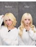 世界最高品質ダイヤモンドプルエクステ60本¥19800 #エクステブリーチ髪質改善
