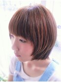 ヘルシーショートボブ