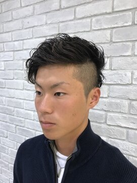 ワンブロックワイルドパーマ L クアトロ 青葉台店 Quatro のヘアカタログ ホットペッパービューティー