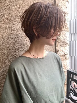 アヴァロン(AVALON) この夏おすすめ☆前髪なし×絶壁解消ひし形ショートボブ