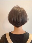 noie杉山舞☆ふんわりラベンダーショートボブ