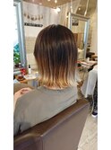 バレイヤージュカラー【担当 木村沙織】