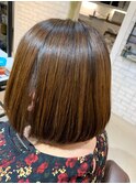リアルサロンワーク　酸性ストレート＋髪質改善トリートメント