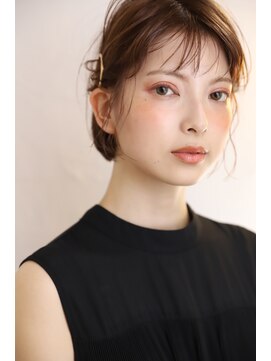 クリコ ヘアーデザイン(CLICQUOT hair design) 秋色、ツヤカラーミニボブ