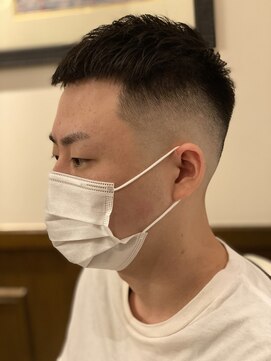 ヒロギンザバーバーショップ 神楽坂店(HIRO GINZA BARBER SHOP) クロップスキンフェード