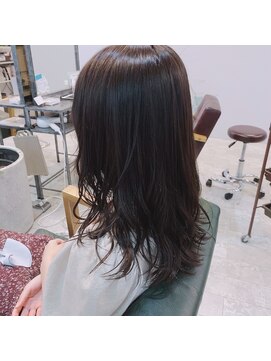 ミューズジャルダン(MUSE jardin) ダークモカグレージュ×セミロング