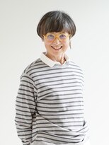えがお美容室&nbsp;【えがお美容室】50代60代に◎グレイヘア似合わせショート