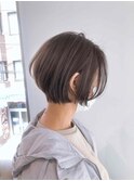 襟足すっきショートボブ