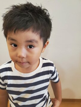 ティーグロス(T+gloss) キッズアシメショート